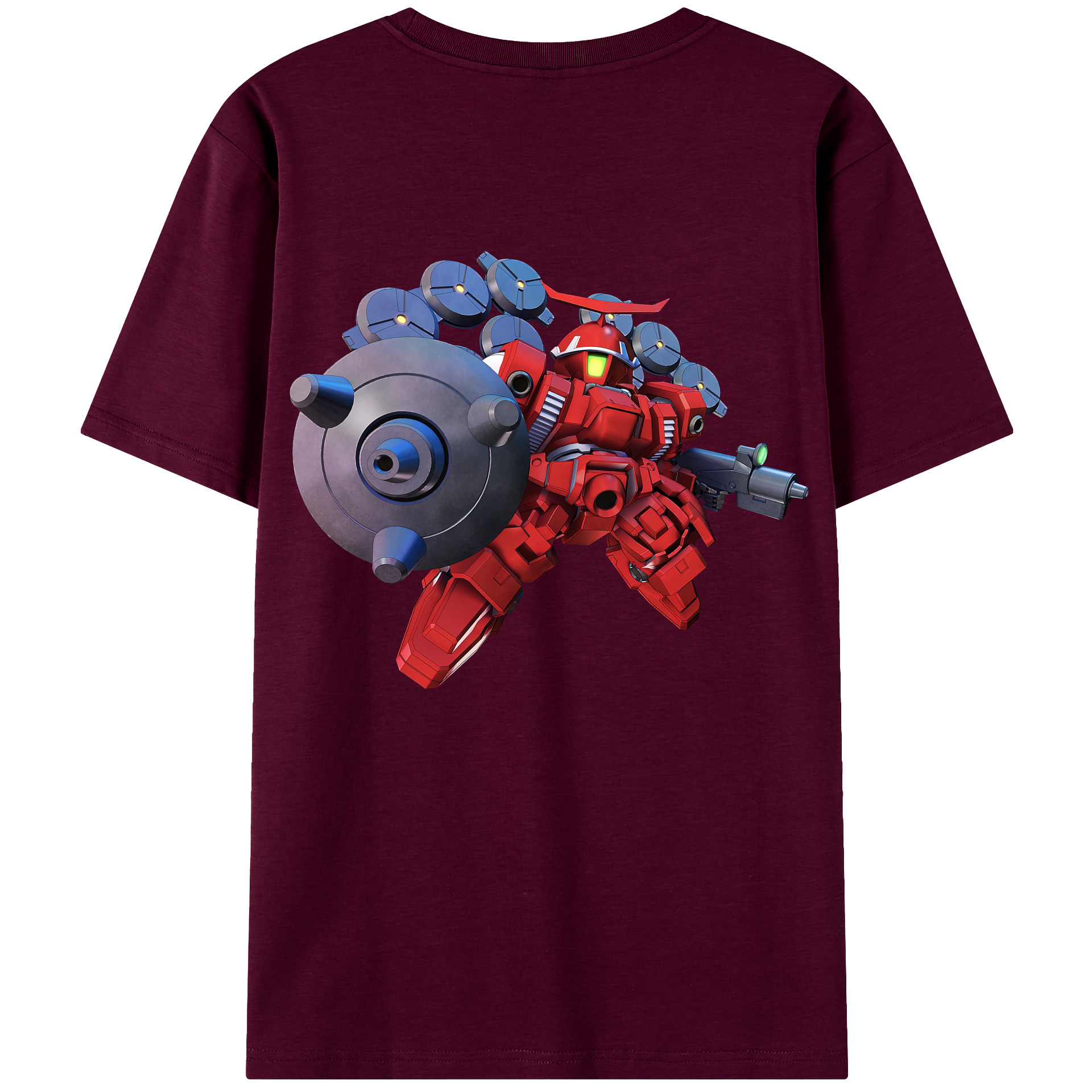（画像用） 機動戦士ガンダム Mobile Suit Gundam レディース半袖Tシャツ(バックプリント)
